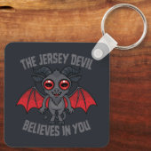 Der Jersey Devil glaubt an dich Schlüsselanhänger (Rückseite)