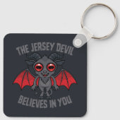 Der Jersey Devil glaubt an dich Schlüsselanhänger (Rückseite)