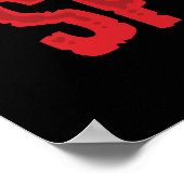 Der Jersey Devil Ist Mein Geistertier Poster (Ecke)