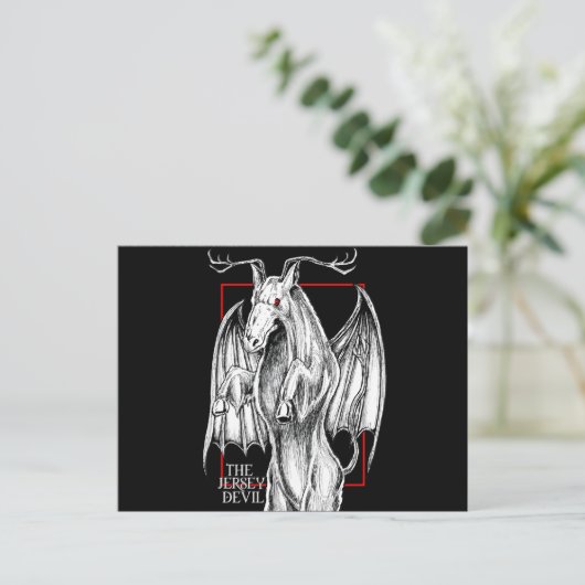 Der Jersey Devil Postkarte (Stehend Vorderseite)
