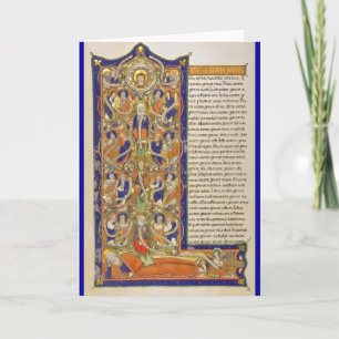 Der Jesse Baum Feiertagskarte