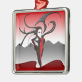 Der Jester Ornament Aus Metall (Links)