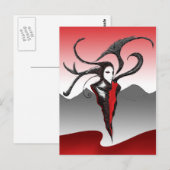 Der Jester Postkarte (Vorne/Hinten)