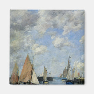 Der Jetty an der Flut, Trouville Magnet