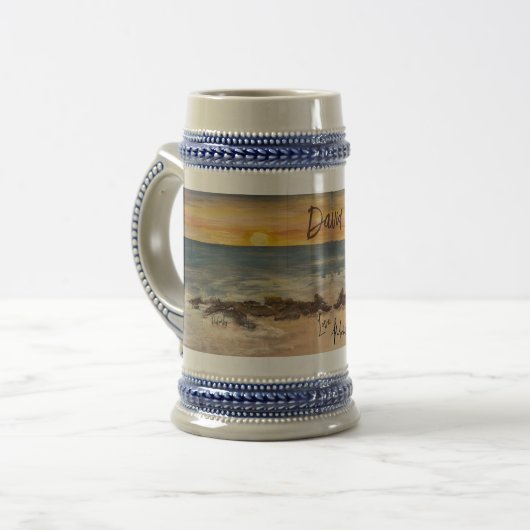 Der Jetty Beer Stein Bierglas (Vorderseite Links)