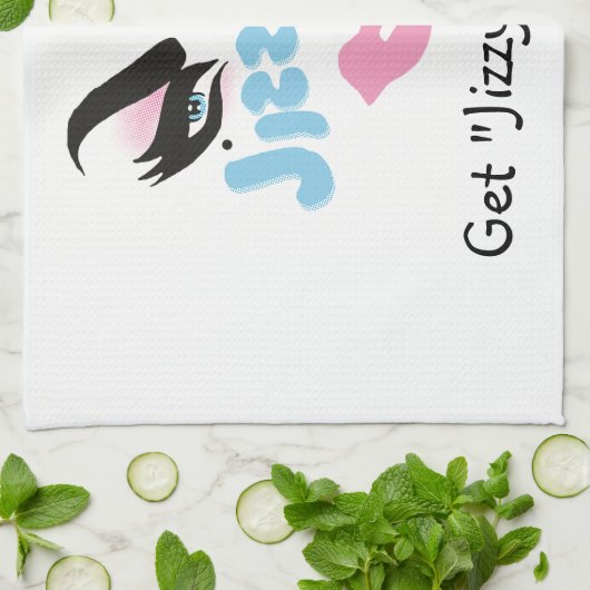 Der "Jizzy" Lappen! Geschirrtuch (Gefaltet)