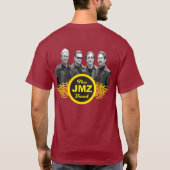 Der JMZ Band-"gesprengte" T - Shirt (Rückseite)