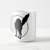 der Job, der mein Gehirn aß Kaffeetasse (Vorderseite Links)