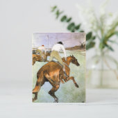 Der Jockey 2 von Toulouse-Lautrec Postkarte (Stehend Vorderseite)