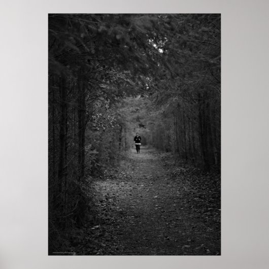 Der Jogger Poster (Vorne)