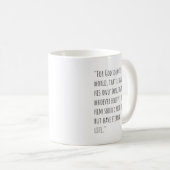 Der "John 3:16"-Becher Kaffeetasse (VorderseiteRechts)
