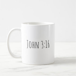 Der "John 3:16"-Becher Kaffeetasse