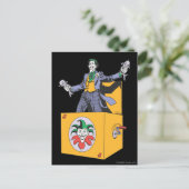 Der Joker aus der Schachtel Postkarte (Stehend Vorderseite)