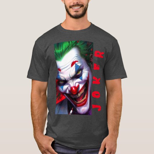 "Der Joker - Chaos und Lachen" T-Shirt (Vorderseite)