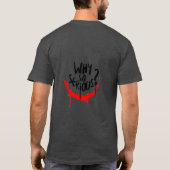 "Der Joker - Chaos und Lachen" T-Shirt (Rückseite)