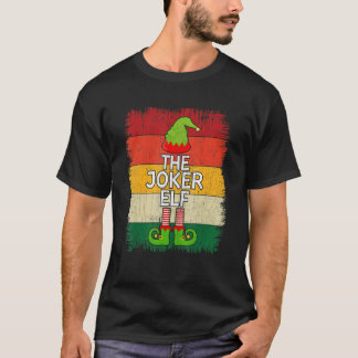 Der Joker-Elf-Zuordnungsgruppen-Weihnachtsfeier-Py T-Shirt