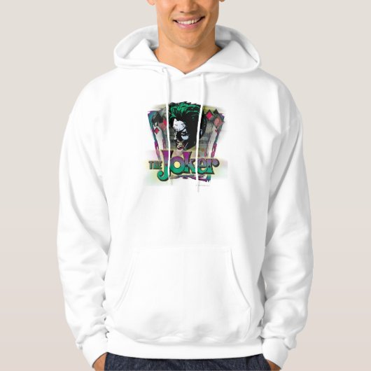 Der Joker - Gesicht und Logo Hoodie (Vorderseite)