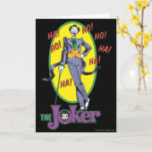 Der Joker hat zwei Ketten Karte (Gelbe Blume)