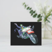 Der Joker im Zyklus Postkarte (Stehend Vorderseite)