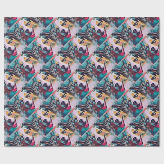 Der Joker ist wild Geschenkpapier (Flach)