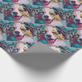 Der Joker ist wild Geschenkpapier (Ecke)