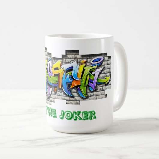 DER JOKER KAFFEETASSE (VorderseiteRechts)