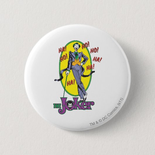 Der Joker lacht 2 Button (Vorderseite)