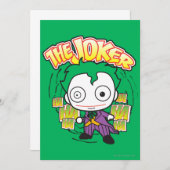 Der Joker - Mini Einladung (Vorne/Hinten)