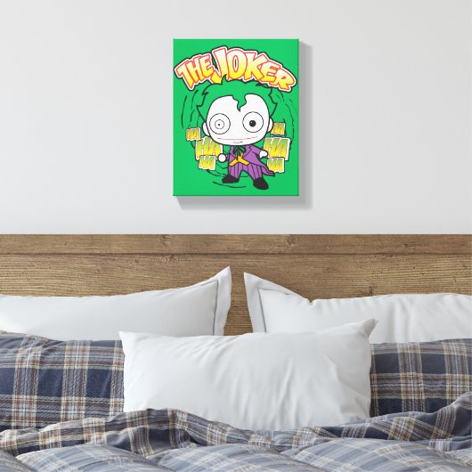 Der Joker - Mini Leinwanddruck (Insitu (Schlafzimmer))