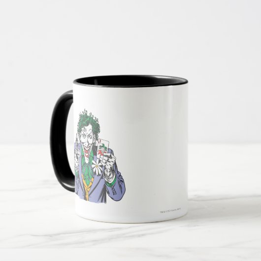 Der Joker Points Gun Tasse (Vorderseite Links)