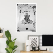 Der Joker Poster (Heimbüro)