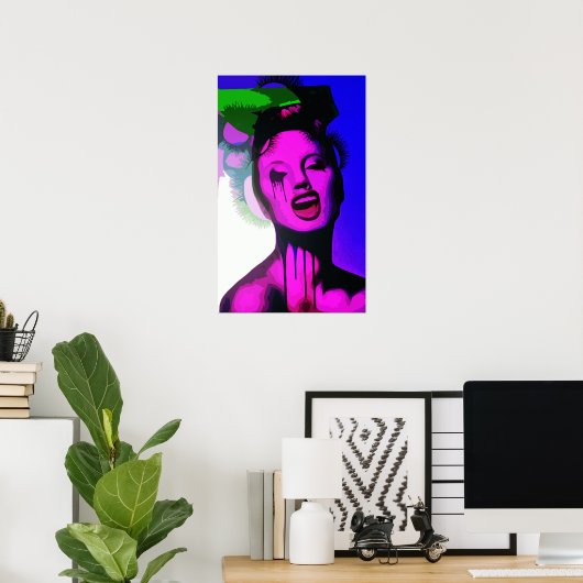 Der Joker Poster (Heimbüro)