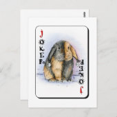 DER JOKER POSTKARTE (Vorne/Hinten)