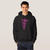 Der Joker rosa Hoodie (Vorne ganz)