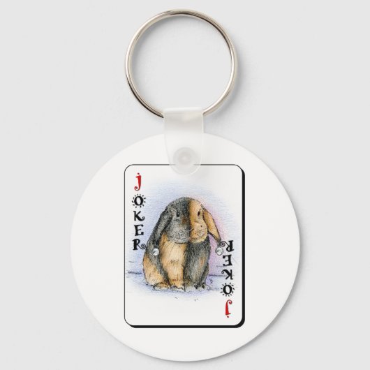 DER JOKER SCHLÜSSELANHÄNGER (Vorderseite)