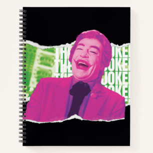 Der Joker Scrapbook lacht Notizblock