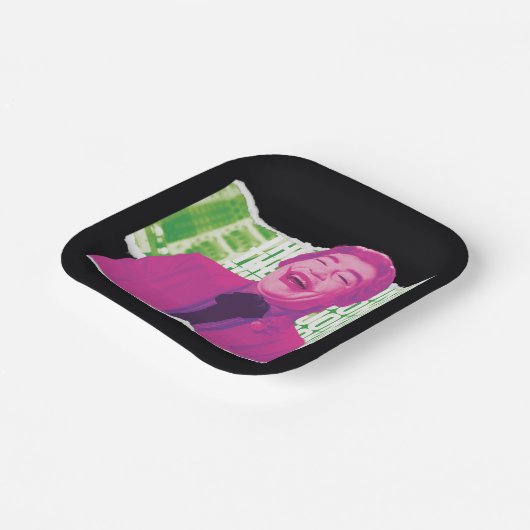 Der Joker Scrapbook lacht Pappteller (Gewinkelt)