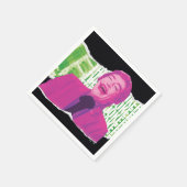 Der Joker Scrapbook lacht Serviette (Ecke)