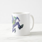Der Joker springt Kaffeetasse (VorderseiteRechts)