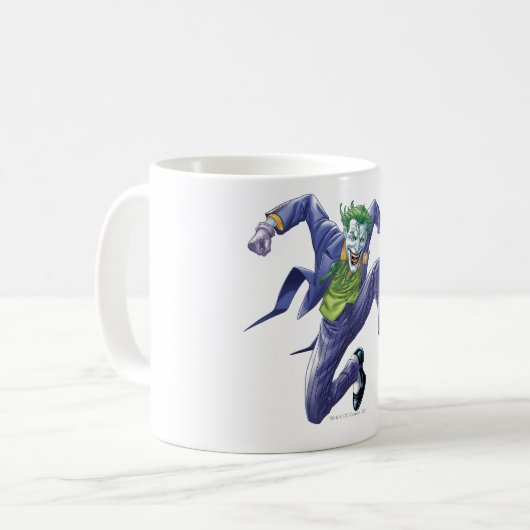Der Joker springt Kaffeetasse (Vorderseite Links)