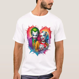 Der Joker und Harlekin T-Shirt
