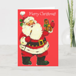 Der Jolly Toy Maker Feiertagskarte