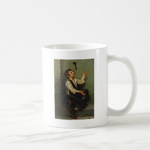 Der Jongleur 1882 ~ Schuhputzerjunge Kaffeetasse