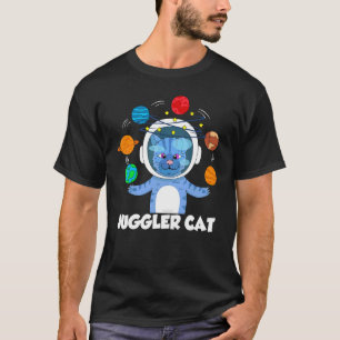 Der Jongleur-Kater Der Planeten T-Shirt