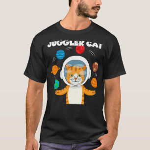 Der Jongleur-Kater der Planeten T-Shirt