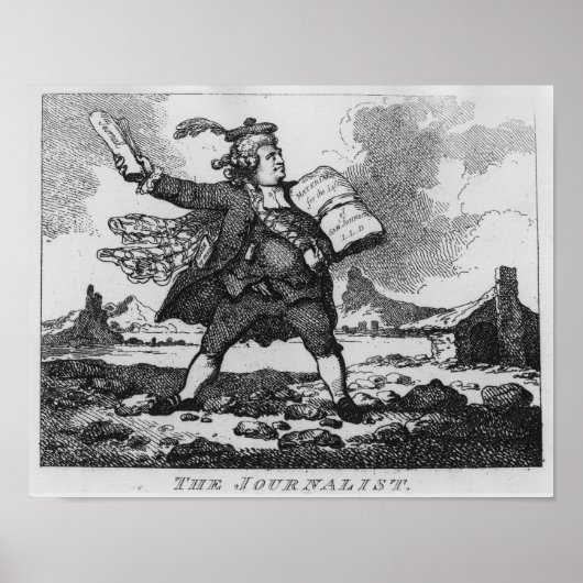 Der Journalist Poster (Vorne)