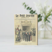 Der Jubiläum von Louis Pasteur an der Sorbonne Postkarte (Stehend Vorderseite)
