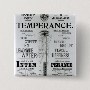Der Jubliäum-Thermometer des Lebens Button