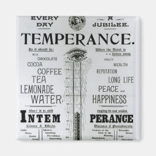 Der Jubliäum-Thermometer des Lebens Magnet