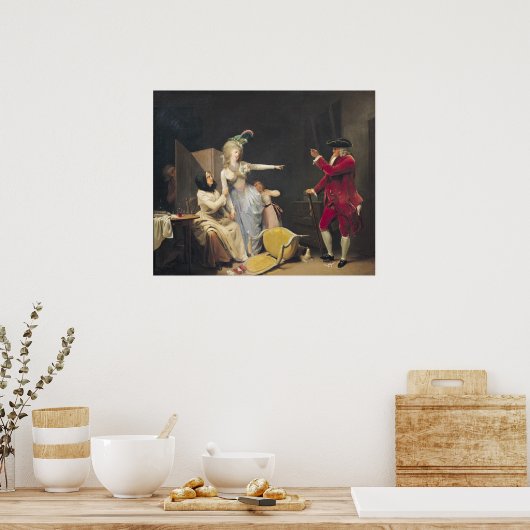 Der jüdische Alte Mann, 1791 Poster (Küche)